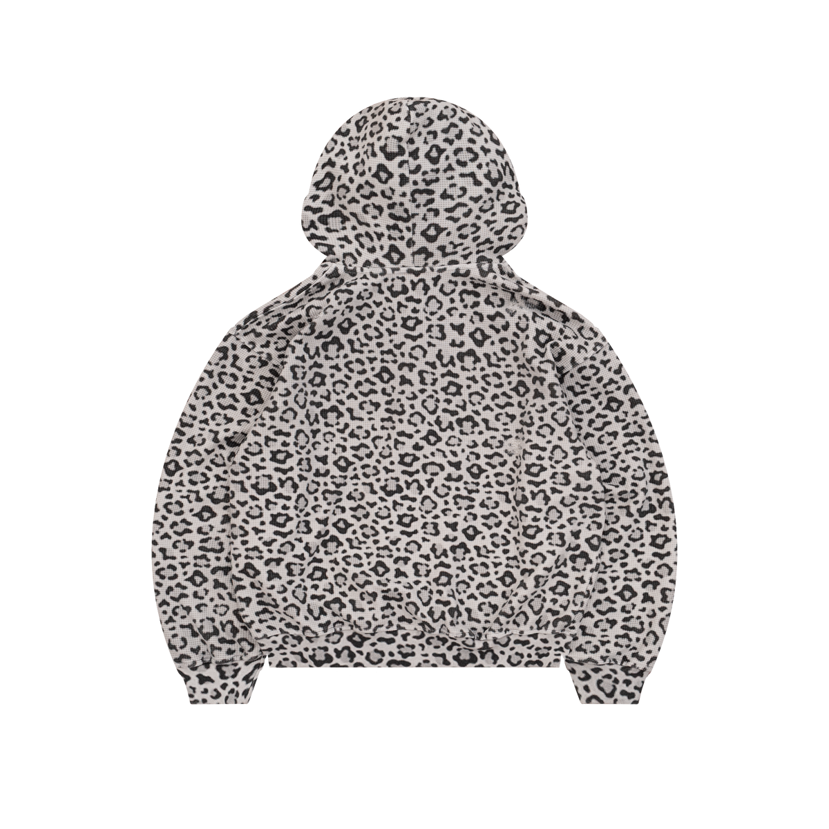 Leopard Thermal Zip Hoodie