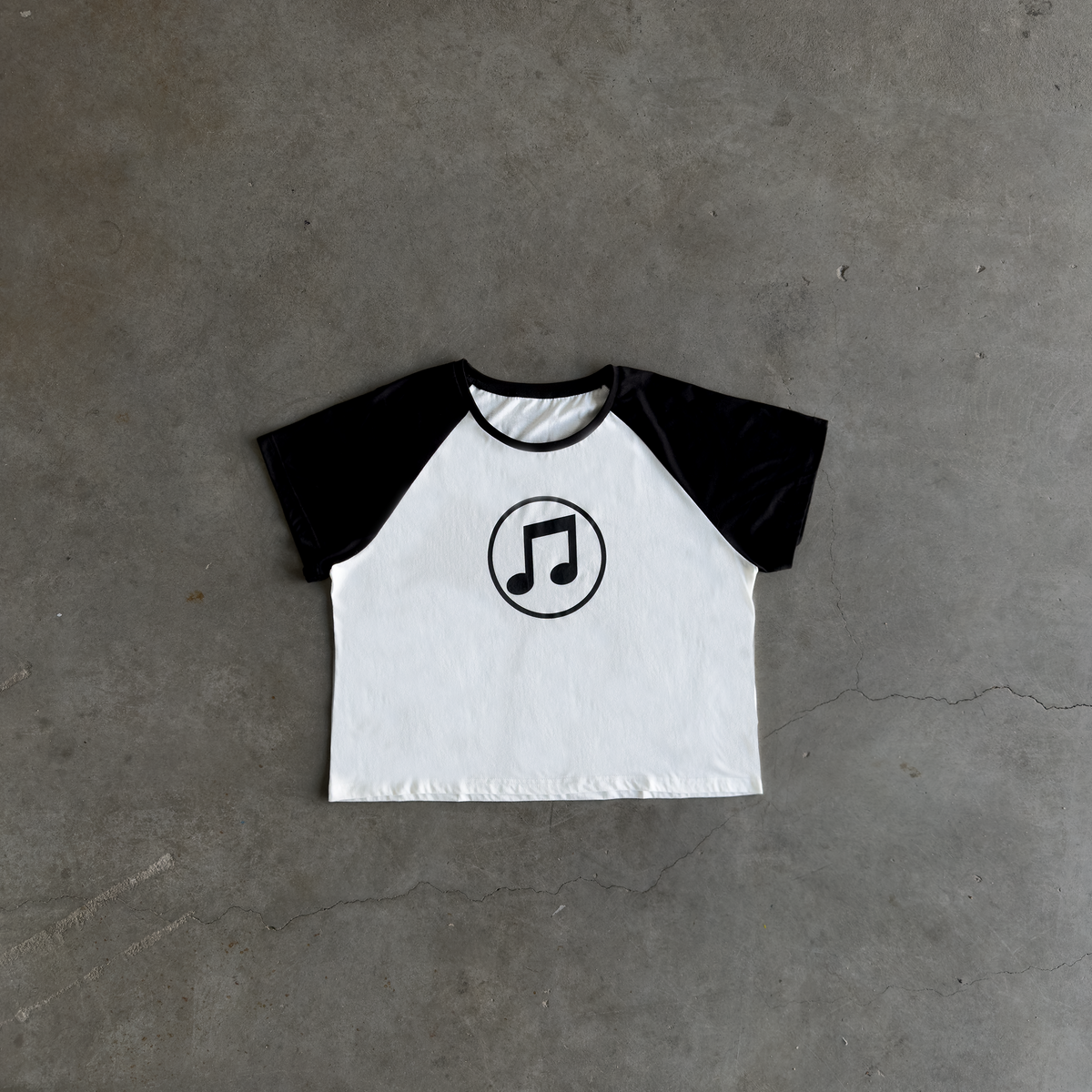 Music Note Raglan Tee
