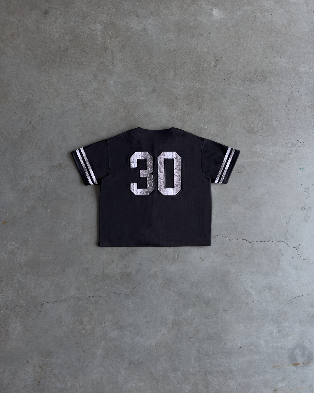 Black NY Baseball Jersey