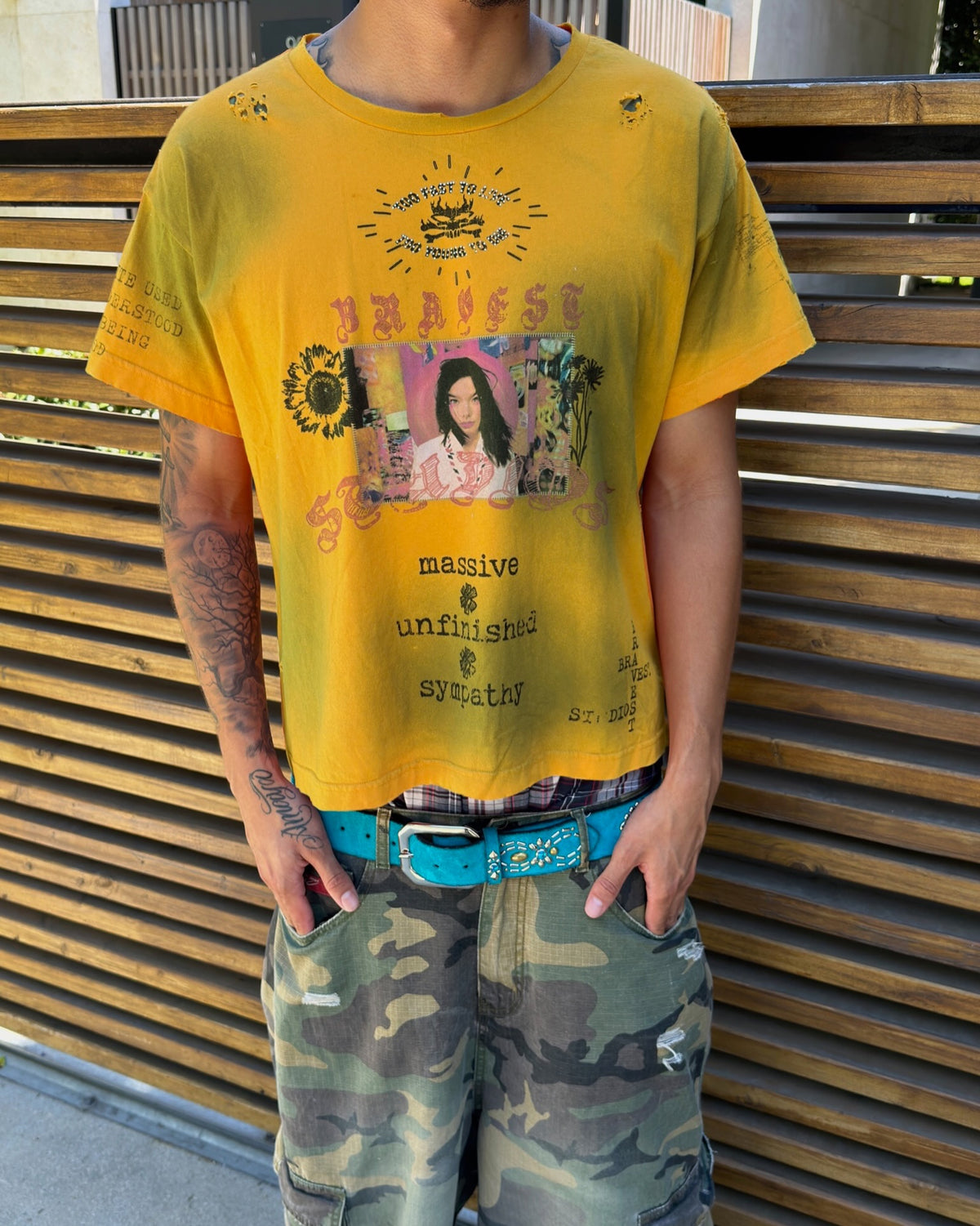 Yellow Heirloom Tee