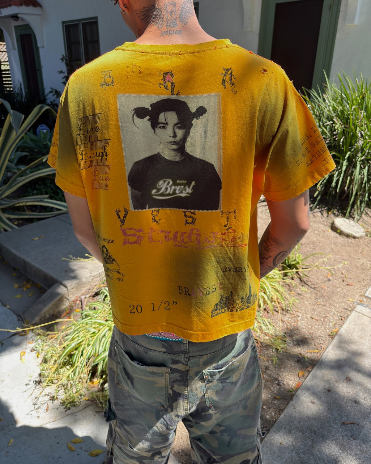 Yellow Heirloom Tee
