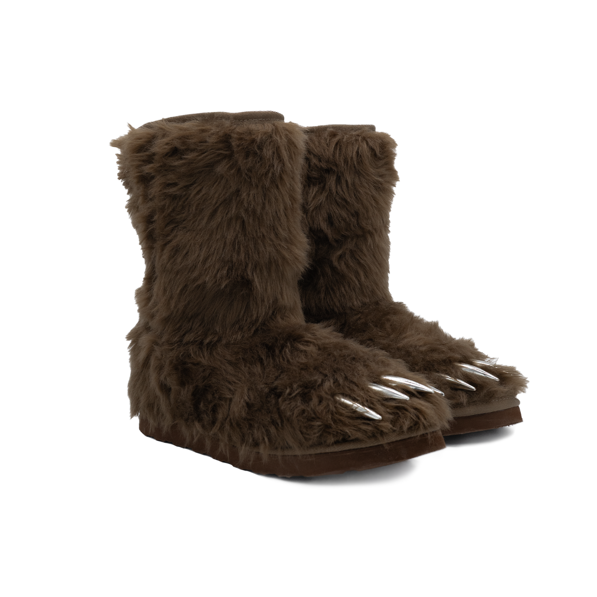 Brown Bear Claw Boots