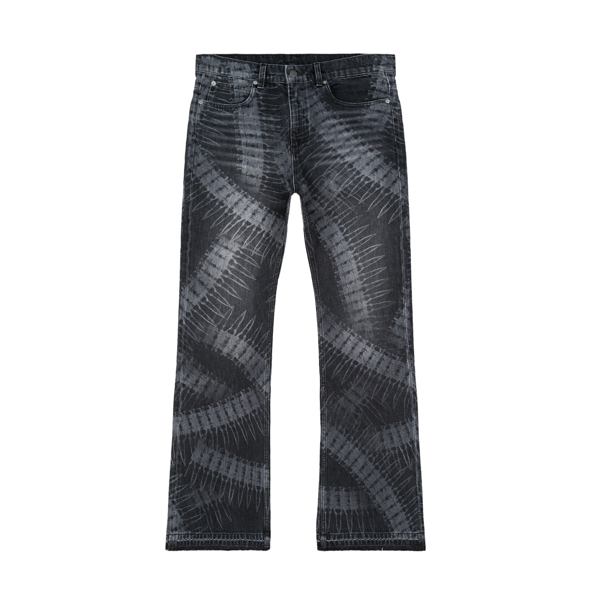 Black Bullet Flare Denim