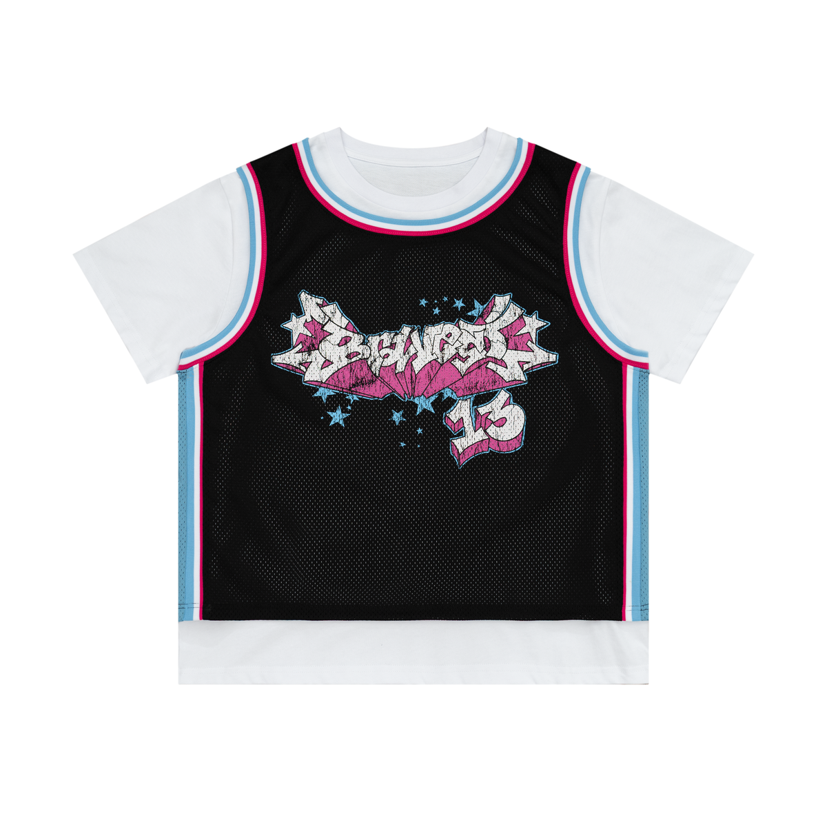 White All Star Jersey Tee