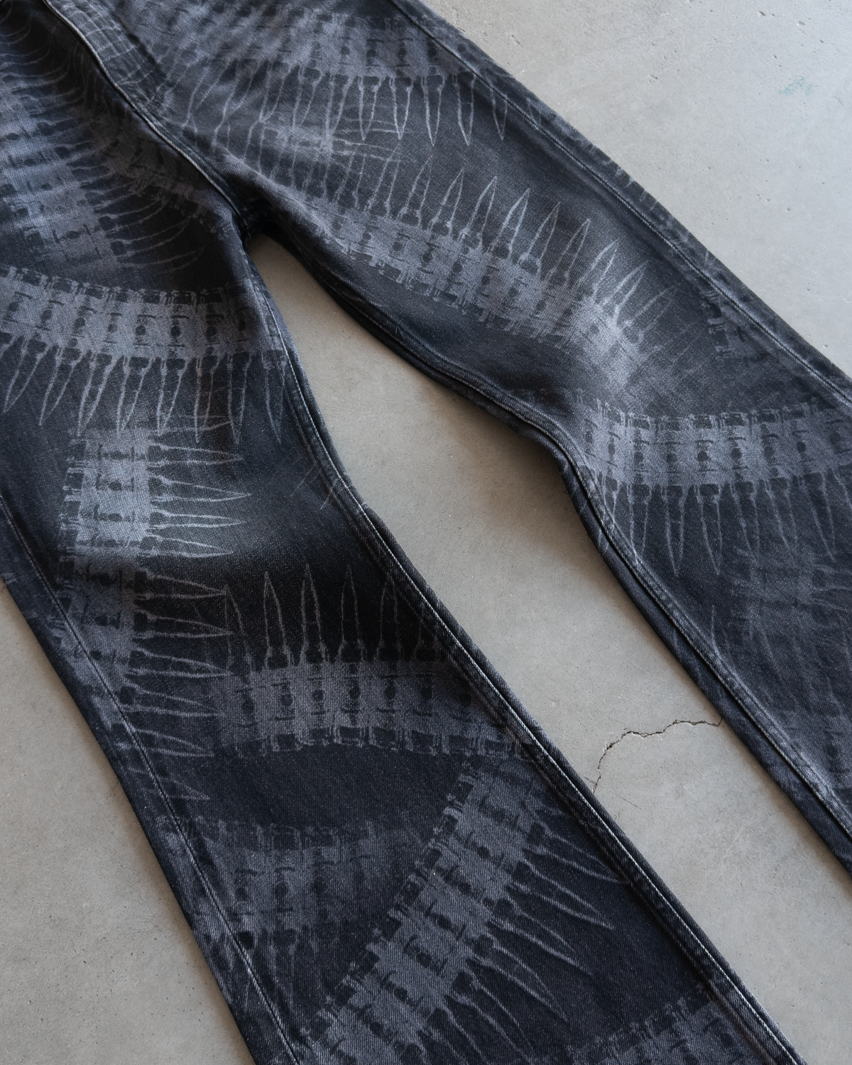 Black Bullet Flare Denim