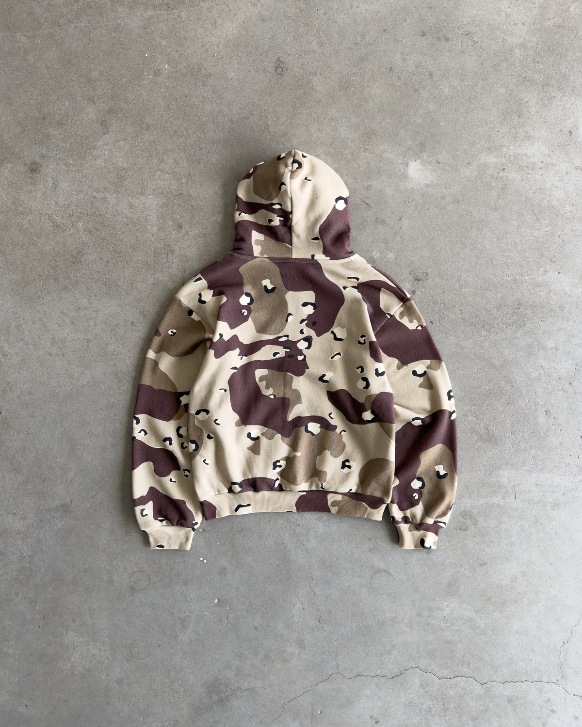 Chip Camo Zip Hoodie