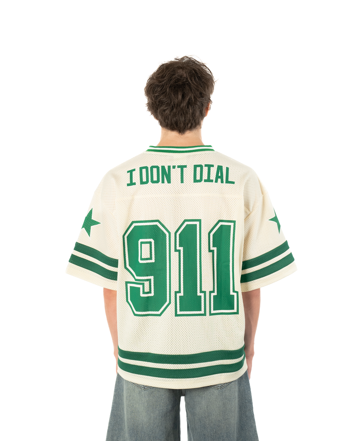 Cream 911 Football Jersey