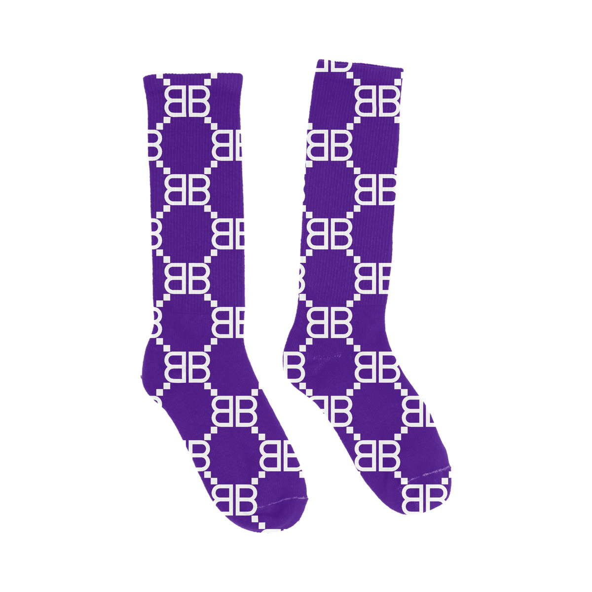Purple BB Socks