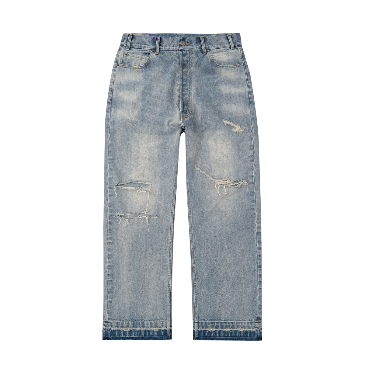 Thrashed Baggy Denim