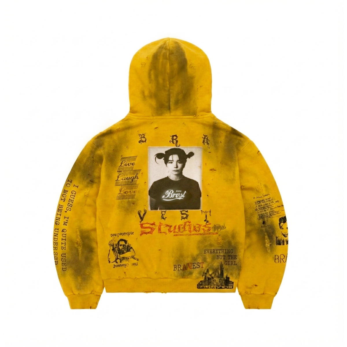 Yellow Heirloom Hoodie
