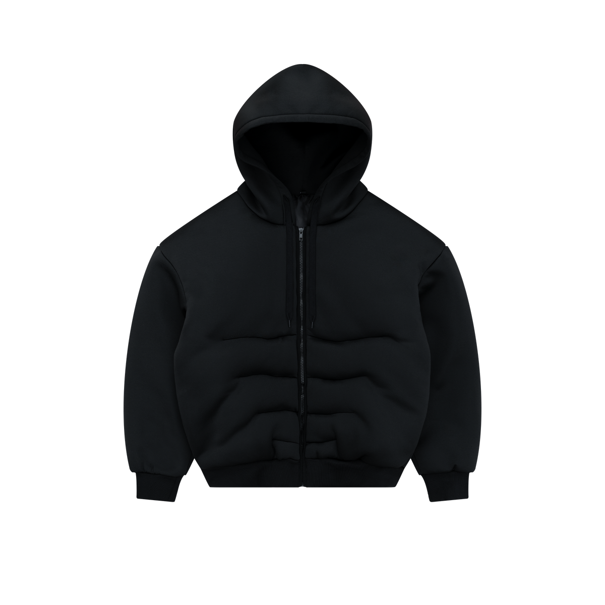 Muscle Zip Up Hoodie