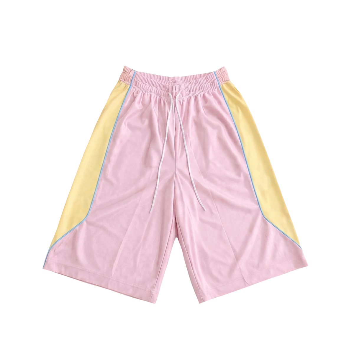 Pink Baggy Basketball Shorts