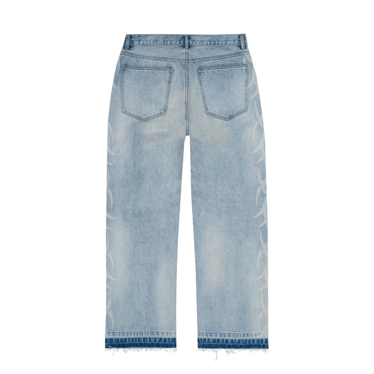 Blue Tribal Denim