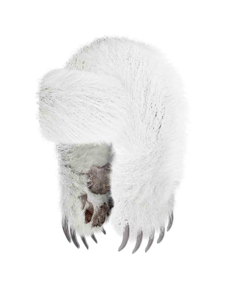 Bear Claw Hat White