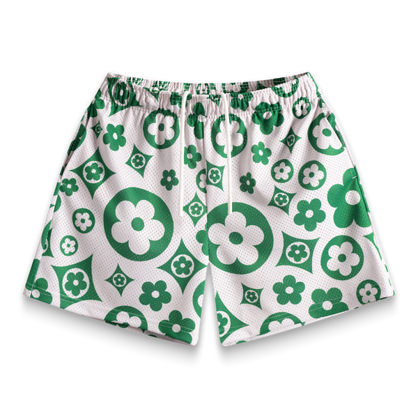 Cream Flower Shorts – Bravest Studios