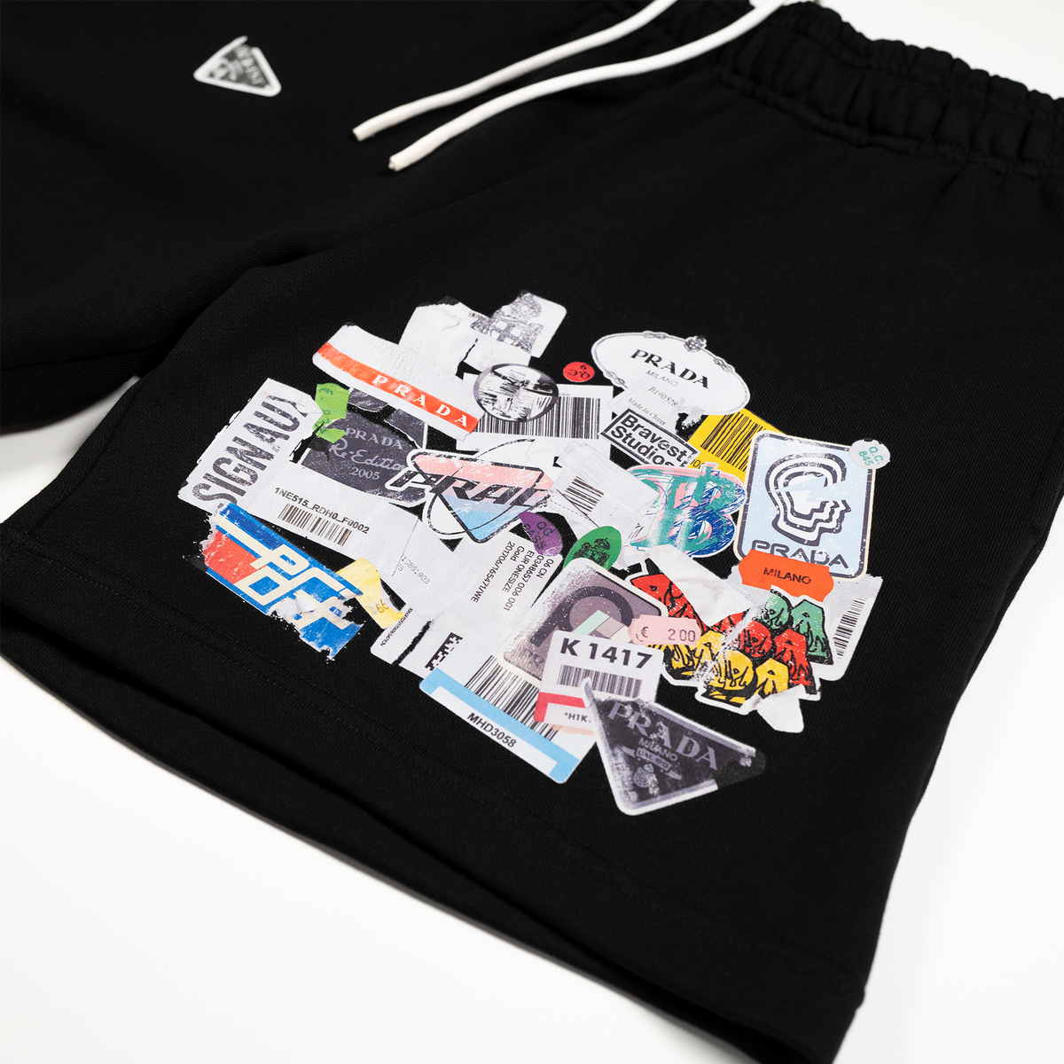 Collage Terry Sweatshorts